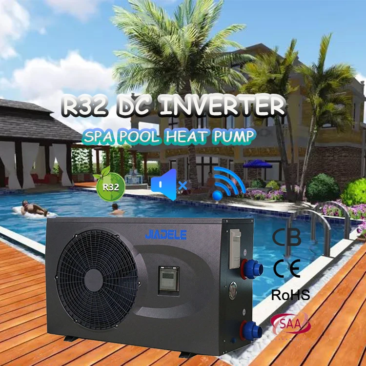 Mini R32 Zwembad Warmtepomp DC Inverter WIFI Pool Heater Swimming Pool Heat Pump for Swimming Pool Water Heater