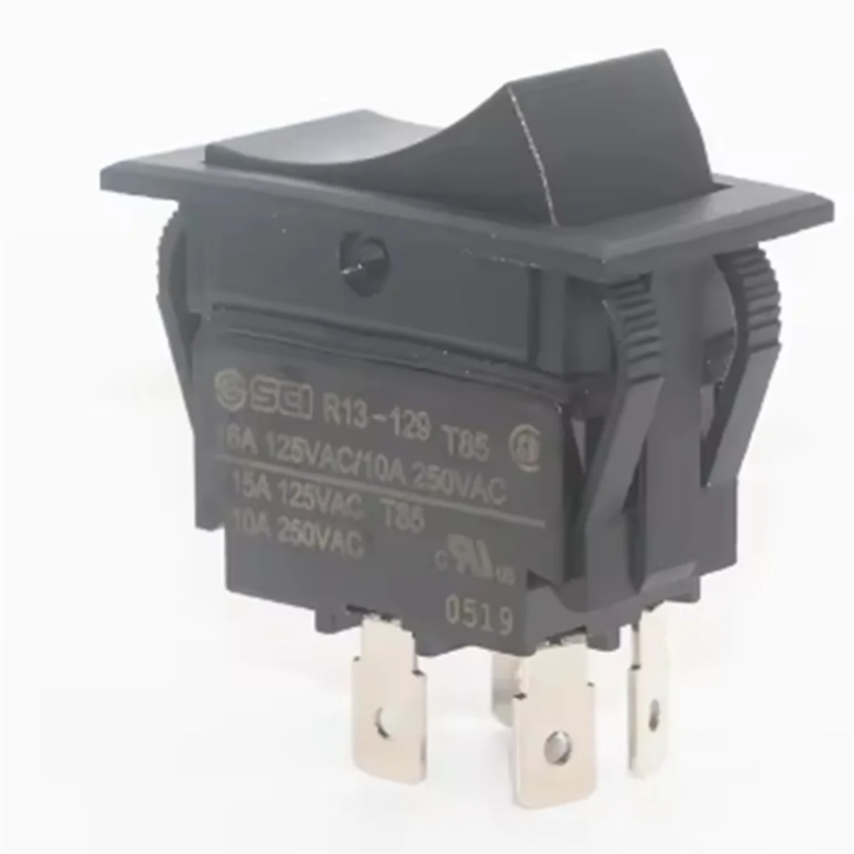 SSR SCI R13-129F Car/Yacht Rocker Switch/on-OFF 4pins Power Switch Ship Type Rocker Switch