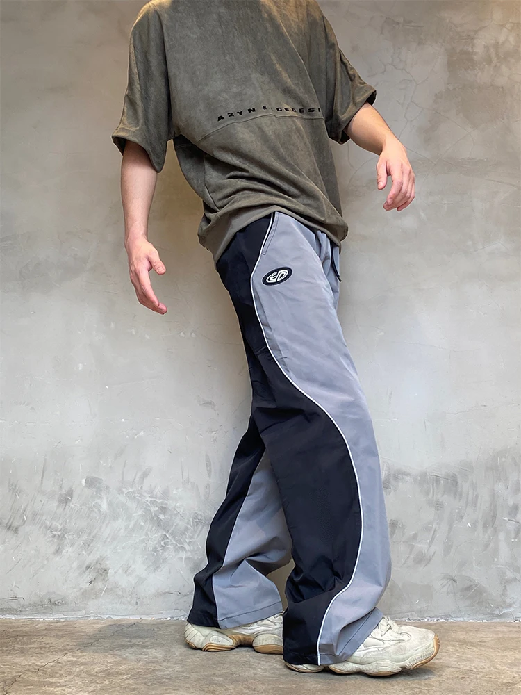 

Мужские брюки American Sle Softell Outdoor Quick Dry Casual Pants Color Block Mountain Series Workwear Trousers Spor Loose Fit