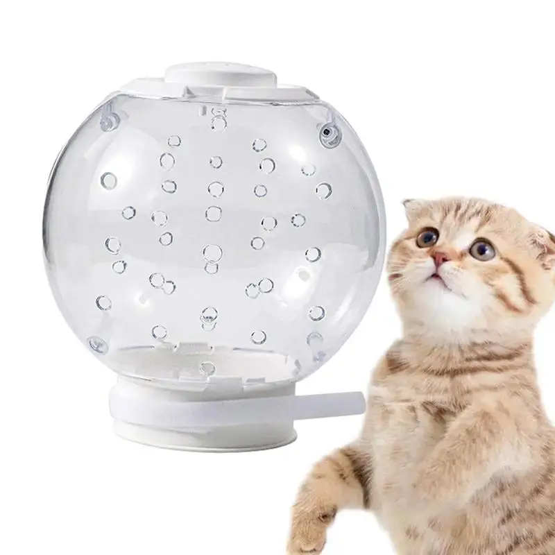 

Cat Muzzle Breathable Cat Mouth Cover kitten transparent Helmets adjustable Anti Bite Safety Hat indoor pet Grooming supplies