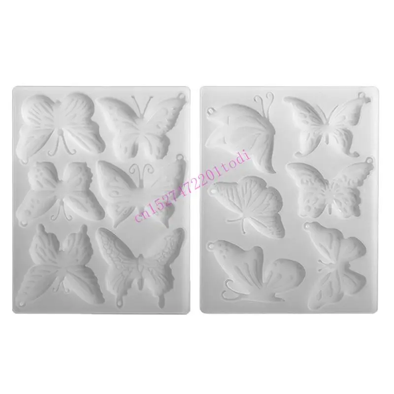 

M76B Butterfly-Resin Earrings Molds DIY Jewelry Casting Molds Keychain Pendant Mold
