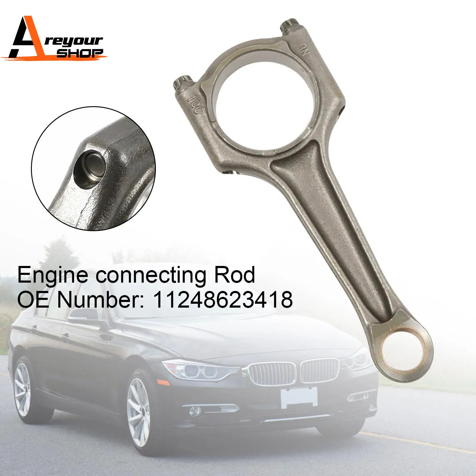 

Engine Connecting Rod 11248623418 for BMW B46 B48 Mini F30 G20 G30 330i 2.0L
