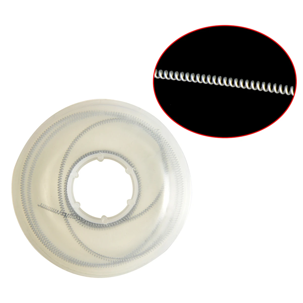 AZDENT 1 Stück zahnärztliche kieferorthopädische Niti-Schraubenfedern, Größe 010/012, Länge 914 mm, 3 Fuß, 1 Stück/Rolle, Zahnmedizin-Werkzeuge – Detail 3