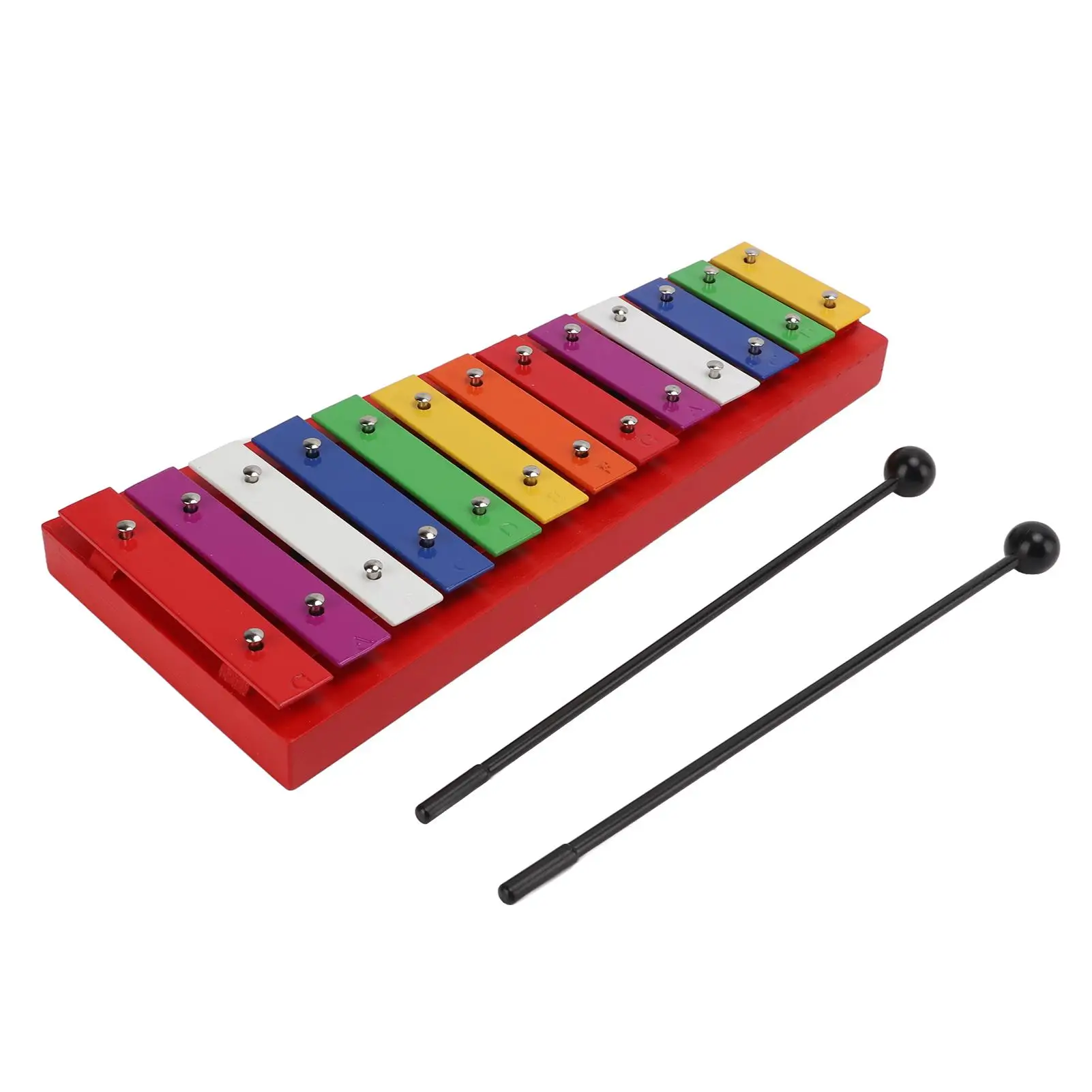 Professional 13-Tone Aluminum Birch Xylophone - Vibrant & Melodious Percussion Instrument - Image 3