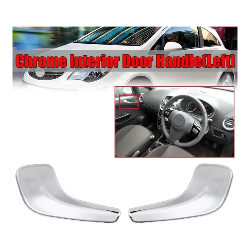 13297813 13297814 For Vauxhall Opel Corsa D 2006-2014 Mk3 / Hatchback Car Left Right Interior Door Handle