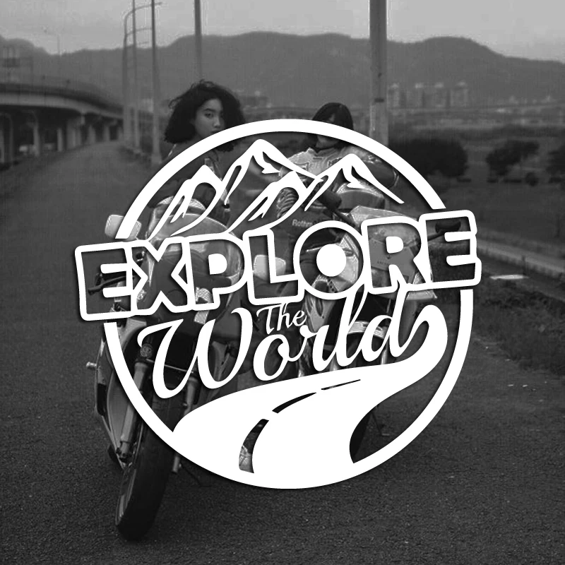 

“EXPLORE the World”Stickers,for outdoor lover,high quality sticker for cars trucks motorcycles &laptops!