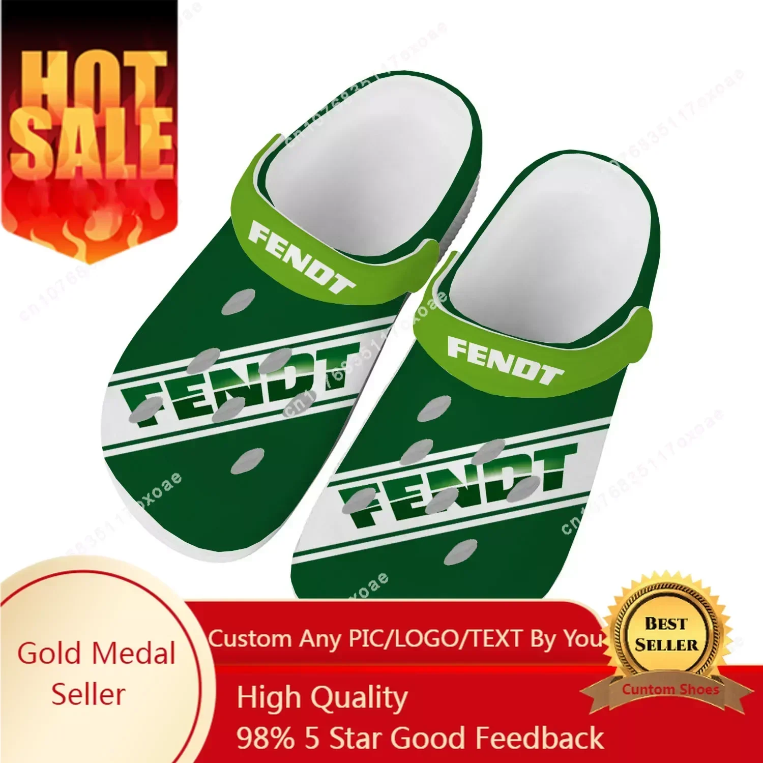 

Fendt shoes Home Clog Mens Women Youth Boy Girl Sandals Shoes Garden Custom Made Breathable Shoe Beach Hole Slippers