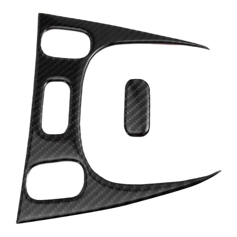 

AB96 - Наклейка из настоящего мягкого карбона для панели переключения передач и интерьера автомобиля Fiat Panda 169 319 2013-2024