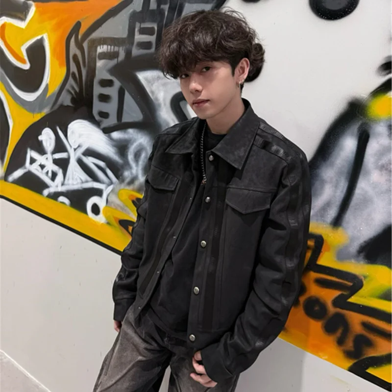 MWJLPWQ Retro Black Suede Spli - đánh giá và giá Leatherwork Workshop