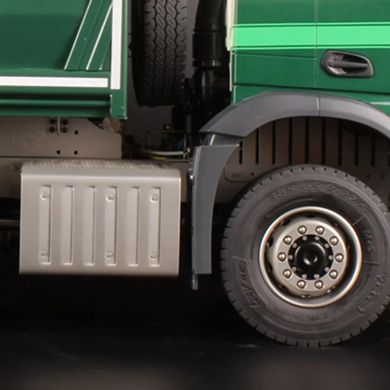 

1:14th Scale Metal Simulation Exhaust Box for Tamiya RC Truck SCANIA 770S R620 VOLVO BENZ Arocs MAN TGX Car Accessories