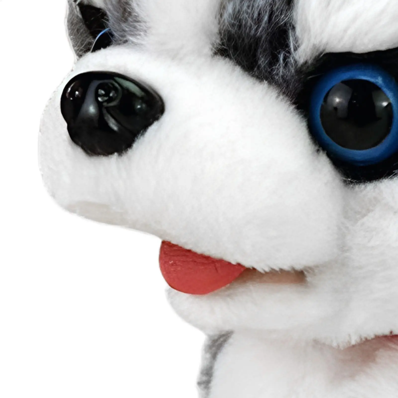 Robotic Dog Realistic Dog Stuffed Animals Robotic Pretend Play Puppy Pets for Youth Boys Girls Home Travel Classroom Bedroom