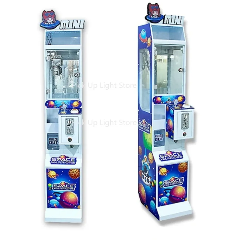 

mega mini claw machine small toys crane vending prizes doll gift candy coin operated game machine with bill acceptor