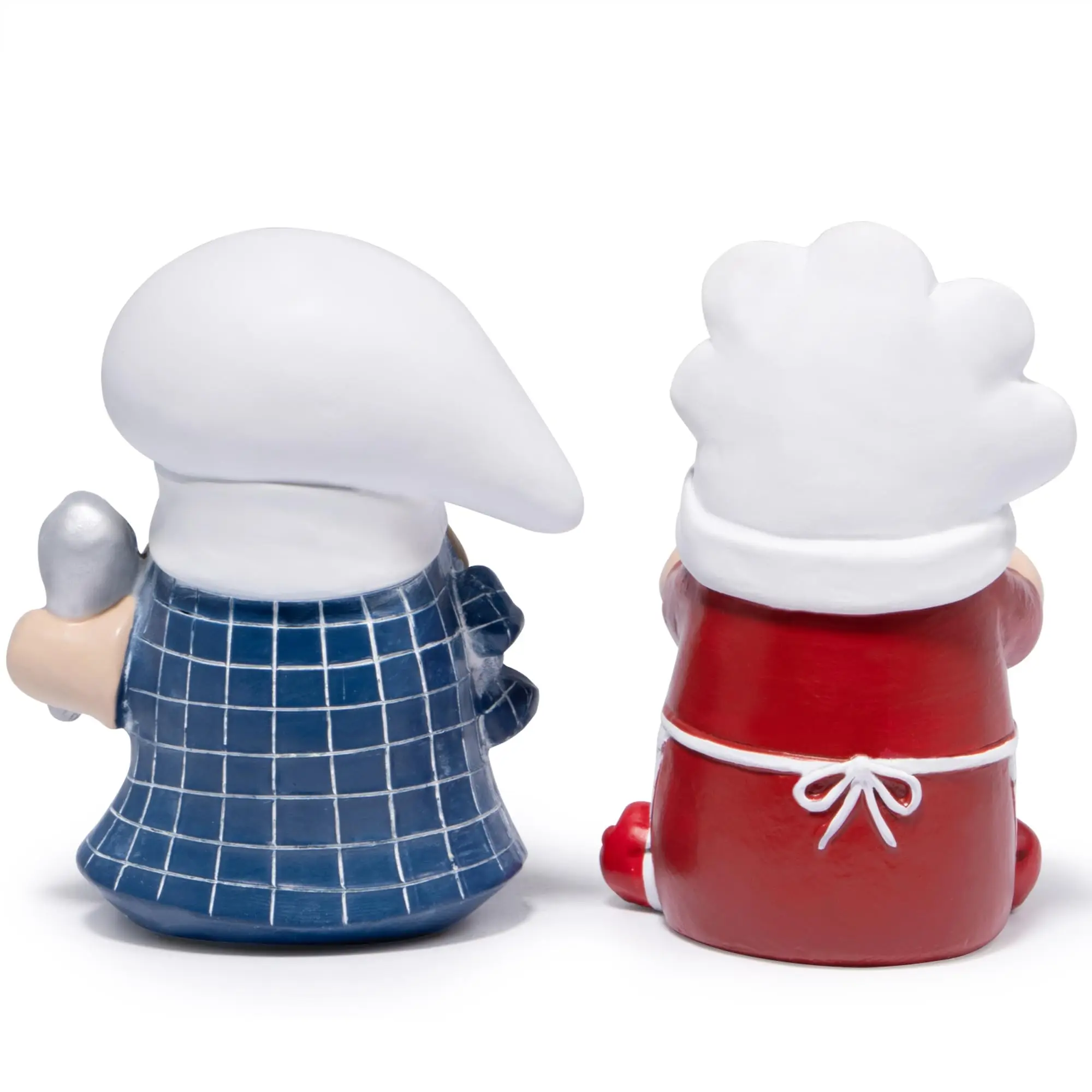 2PCS Kitchen Chef Gnomes Decoration Farmhouse Chef Gnomes Decor Coffee Shop Swedish Chef Gnomes Figurines Gifts for Decor Home