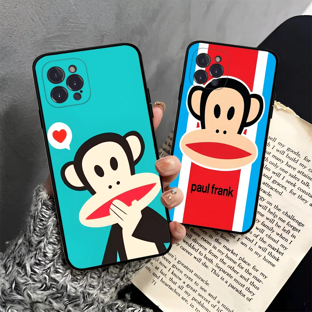 P-Paul F-Frank Phone Case For IPhone 16 15 14 11 12 13 Mini Pro XS Max Cover 6 7 8 Plus X Funda Shell