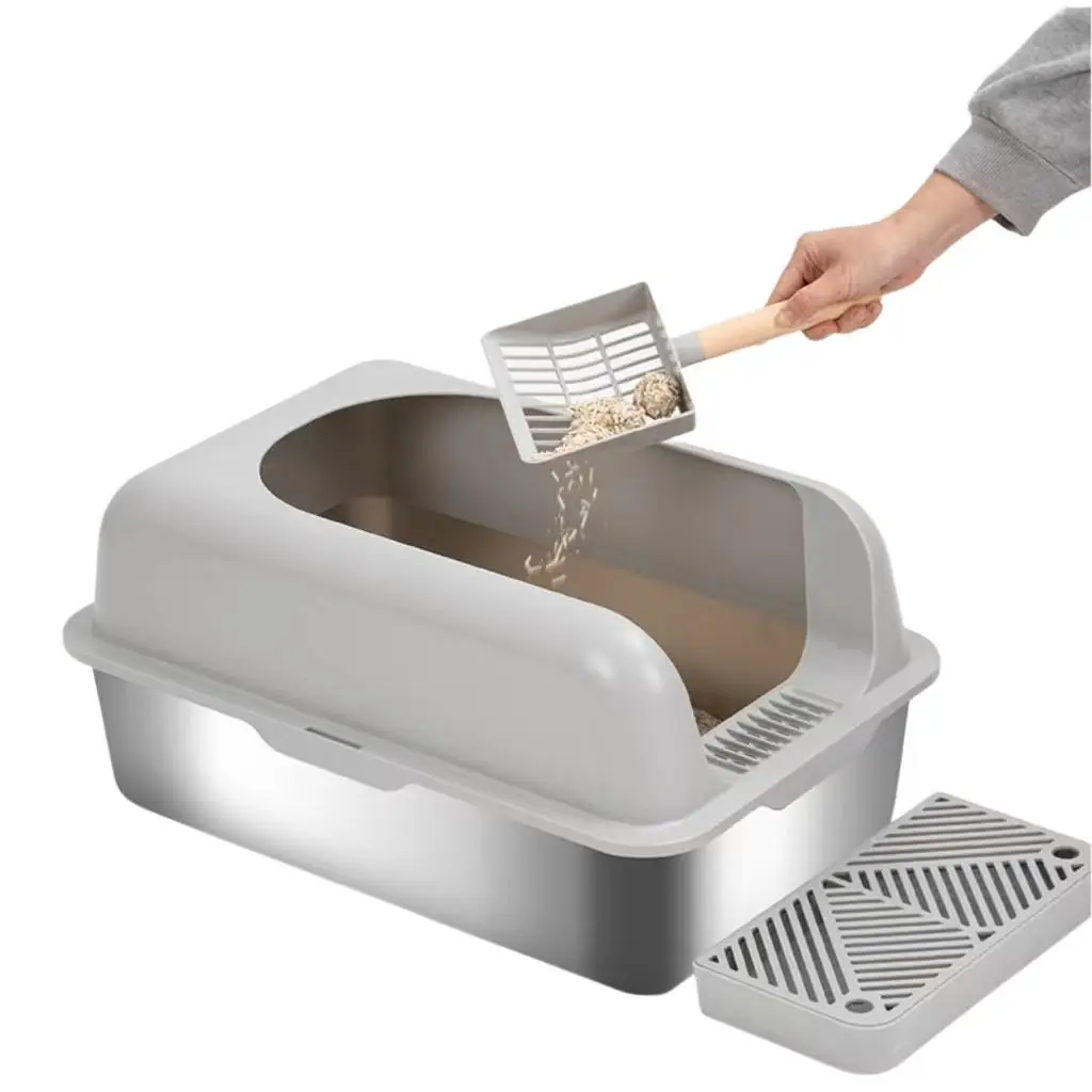 Best Litter Box Toilet Cat XXL Cat Litter Box a view 5