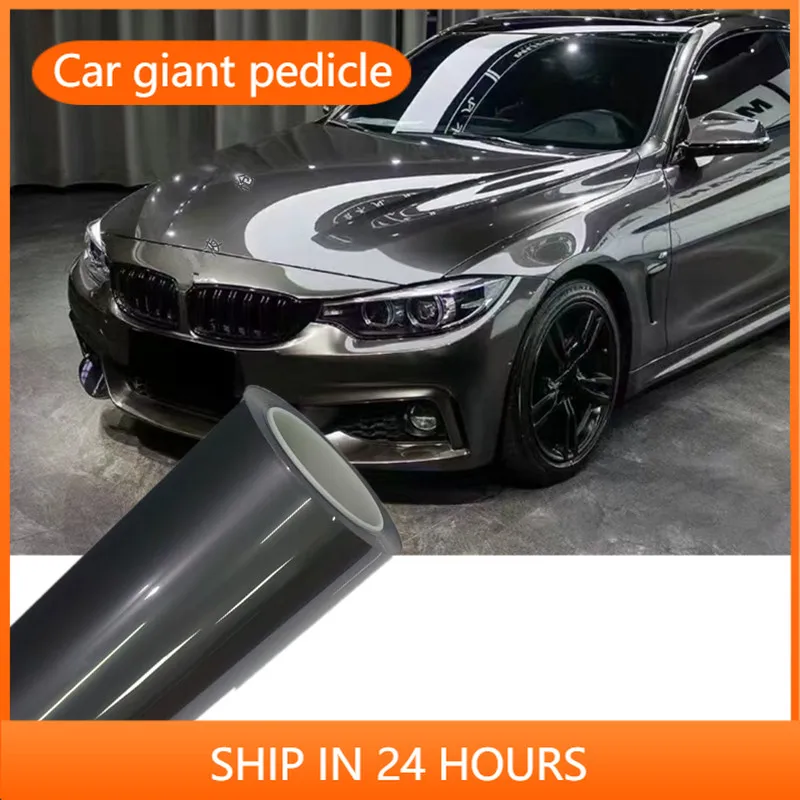 

Ultra-bright liquid metal gun gray vinyl film for vehicle coating. Suitable for car vinyl stickers. Bubble-free easy to install.