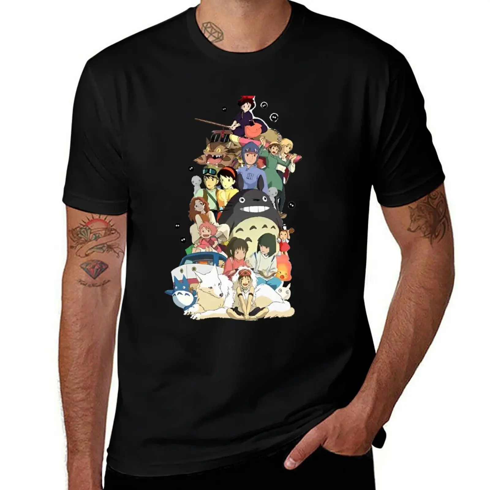 

Cutipies by Totoro-Ghibli-Princesss T-Shirt t shirts for man graphic vintage anime tshirt