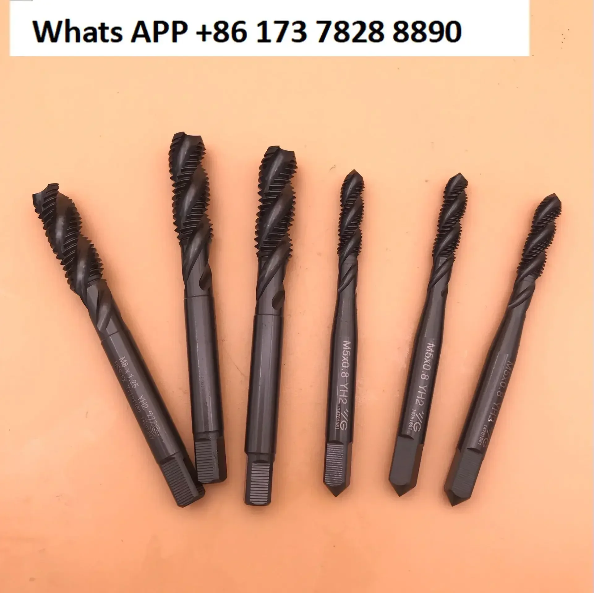 Imported from Korea YG-1 black screw machine tap/blade inclination tap M8M10 * 1.5M12M16 T1121