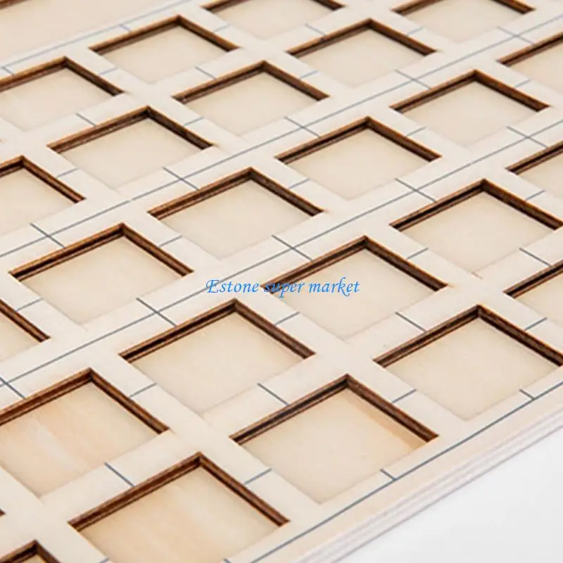 090B Matching Puzzle Toy Wooden Board Game Math Educational Toy Kids Hand-Eye Coordination Developmental Activity Toy