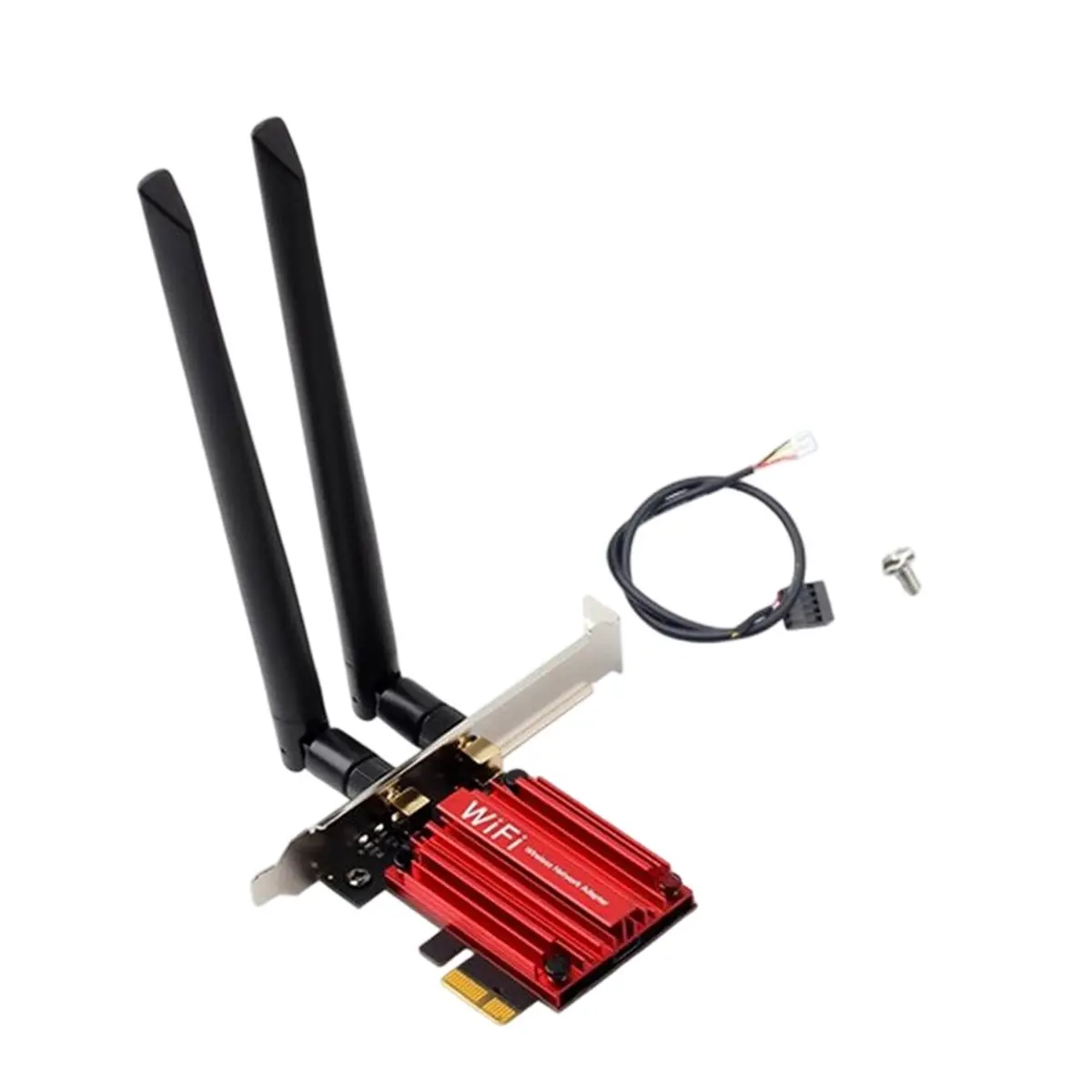 【Fast Delivery】-1626-8265AC WiFi Card Adapter 1200Mbps BT4.2 2.4G 5G 802.11AC WiFi5 -MIMO Wireless PCI-E Card for Win7/8/10