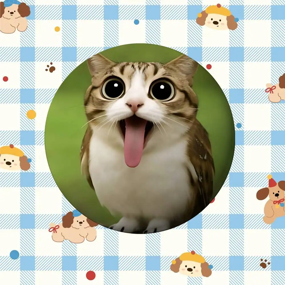 Niedliche Katzen-Memes Meow Kawaii Abzeichen Kreative Blechpins Kreative Zitat-Broschen Kleidung Rucksack Schmuck Geschenk Für – Detail 32