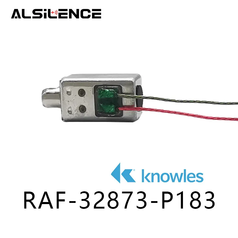 1pcs RAF-32873-P183 Knowles IEM Balanced Armature Driver Receiver Speaker Full Range Frequency Equipped with soldering wire