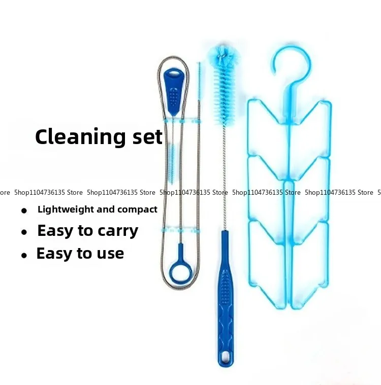 

Outdoor Sports Drinking Water Bag Cleaning Brush Set, Cleaning Tool Hiking Backpack Water Bag Portable Set