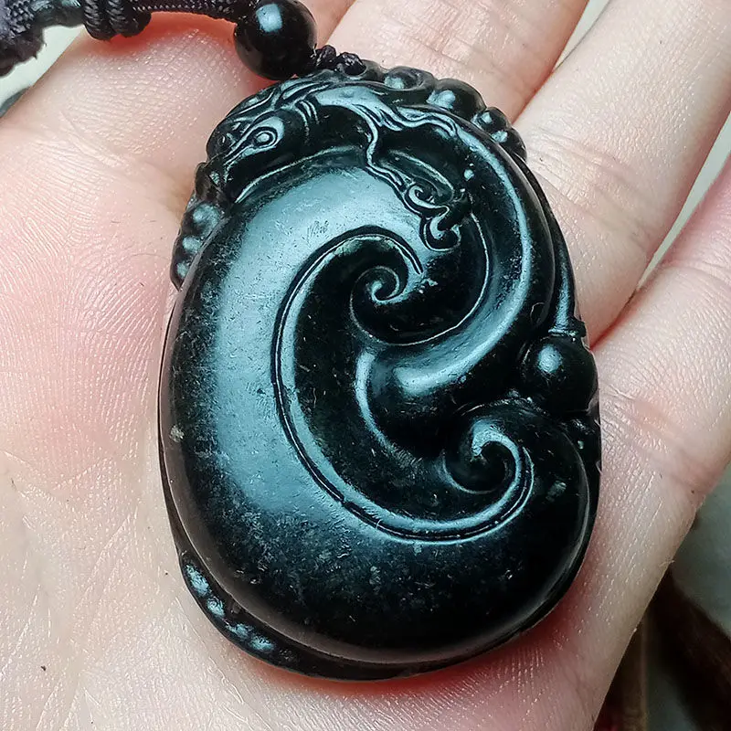 

Ruyi подвеска лекарственный король камень и благоприятное ожерелье Ruyi Подвеска для пары