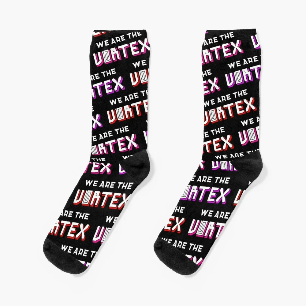 

We Are The Vortex--Multicolor Socks compression Lots Socks Man Women's
