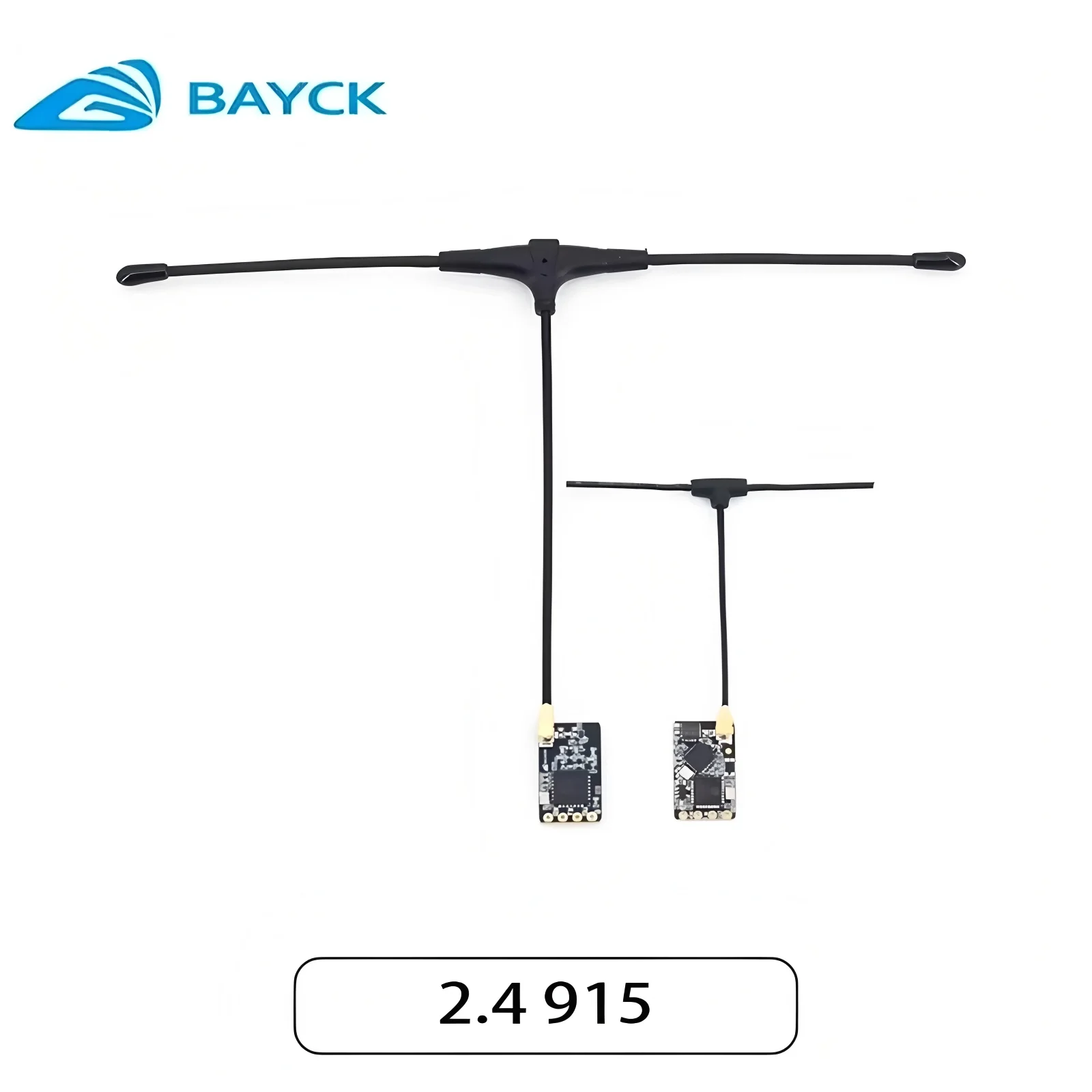 BAYCK ELRS 915MHz / 2.4GHz NANO ExpressLRS Receiver With T type Antenna Support Wifi Upgrade for RC FPV Traversing Drones Parts