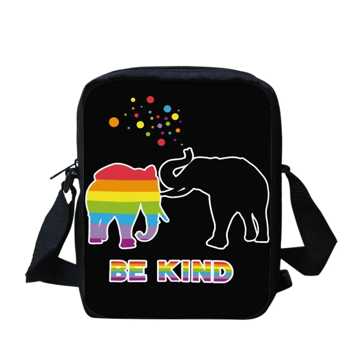 FBCFWMWL الحب يفوز نمط مثلي الجنس حقيبة ساع للنساء الفتيات حقيبة كروسبودي صغيرة مثلي الجنس حقائب كتف نوع بولسا الأنثوية #2