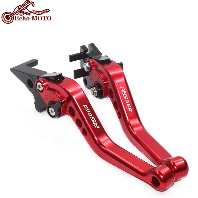 For Aprilia RS660 Tuono 660 2020-2021 Handle Brake Clutch Motorcycle Accessories CNC Adjustable Brake Clutch Levers LOGO RS660