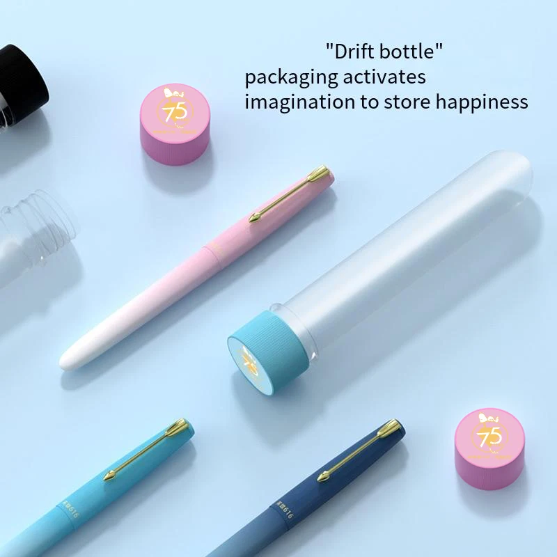 قلم حبر لطيف سنوبي هيرو 616 - مثالي للأطفال والطلاب، ممارسة الكتابة اليدوية، كتابة مريحة #4