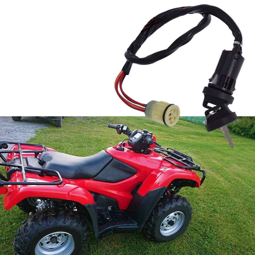 

35100-HP0-A71 35100-HP5-600 For Honda Foreman 450 TRX450 2002 2003 2004 Motorcycle Ignition Key Switch With 4 Pins