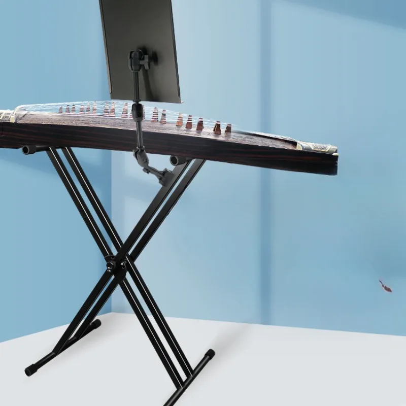 Guzheng piano stand plus guzheng special music stand portable and stable removable music stand two-in-one