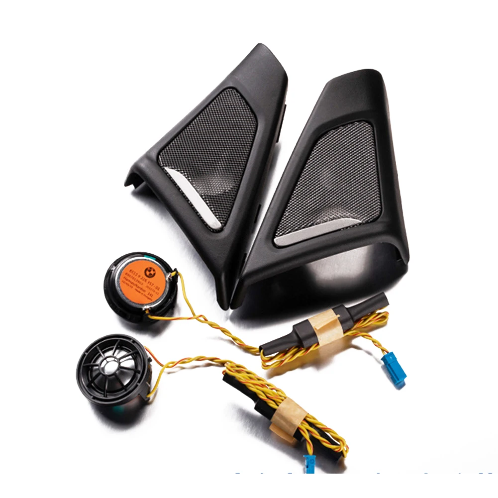 

A-pillar Tweeter & Cover Car Front Door Speaker High Quality Audio Speaker Tweeter For BMW F10 F11 Series