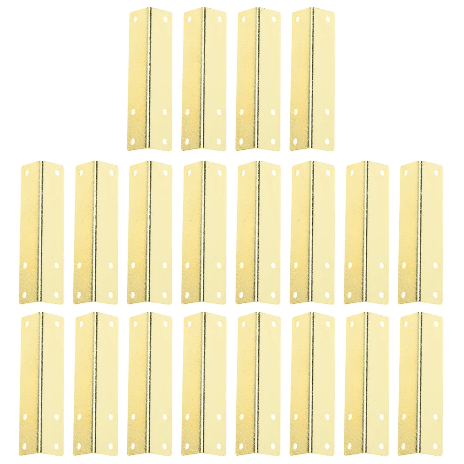20Pcs Box Corner Guards Heavy Duty Metal Protectors for Suitcase Shelf Closet Reinforcement Chinese Style Corner Protectors