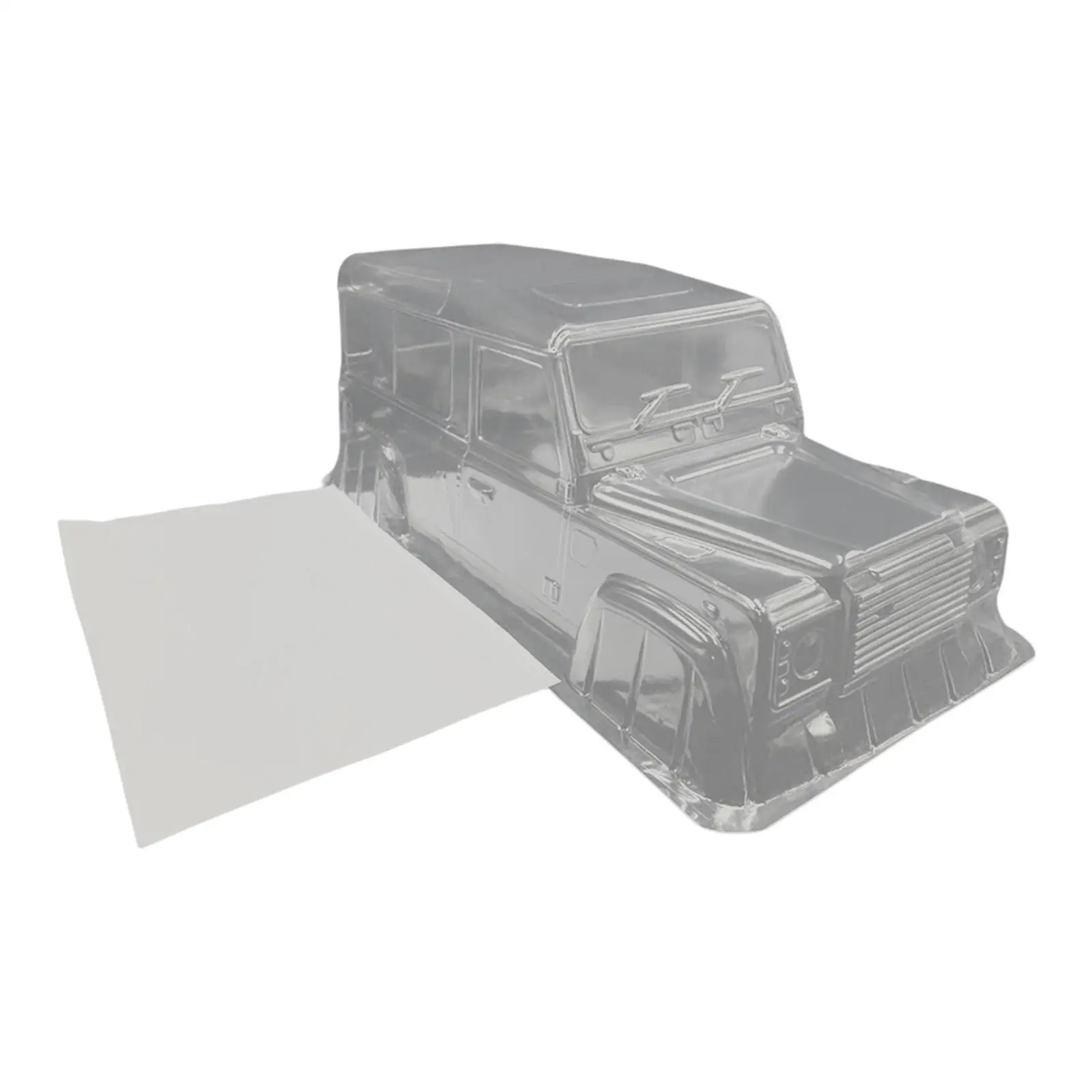 RC Clear Body RC Model Toy Accs Clear DIY 1:10 Scale RC Car Body Shell for RC4WD /10 Vehicles Model Car Truck Upgrade Parts