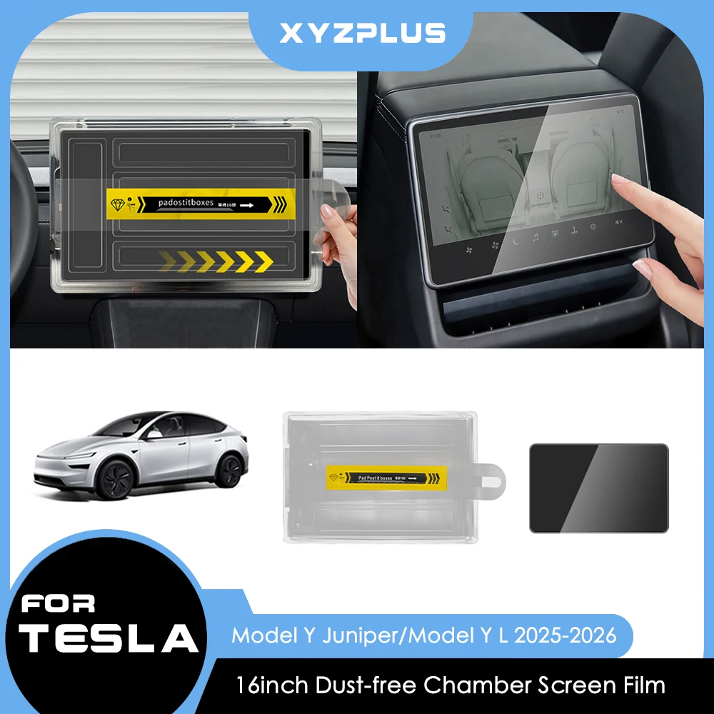 

For Tesla New Model Y Juniper /Model Y L 2025 2026 Tempered Glass Film Protector Matte HD Center Control Touch Screen Protector