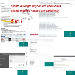 2025 Alldata Auto-data Full Version Latest Update Online Car Data Repair Diagram Software Haynes Pro Support PC Webpage Android