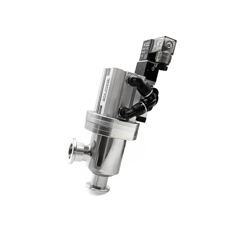 For KF High Vacuum Pneumatic Baffle Y Electric L Type Quick Loading GDQ-16GDQ25GDQ40GDQ50