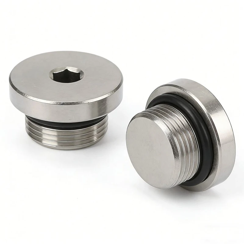 High-quality 5-axis CNC Machining, CNC Machine Tool Parts Custom High Precision Stainless Steel Hexagon Socket Plug