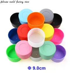 9.0CM silikon kap alt koruyucu kapak bardak tutucu 90MM fincan alt kapak su şişesi termos şişesi baz yalıtım durumda