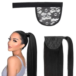 Ponytail Net Base Hair Net For Making Ponytail Hair Extension Black Pony Tail Weaving Net With Adjust Strap Lace Net For Wigs