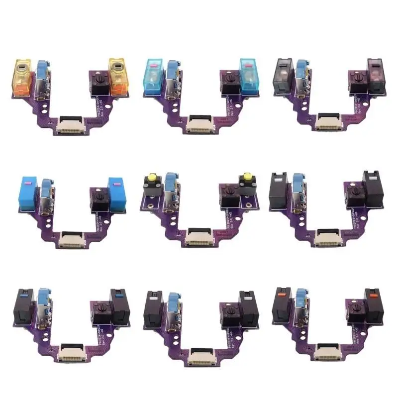 652F Ergonomic Mouse Mainboard Microswitch For GProX Superlight 2 Mouse Wheel
