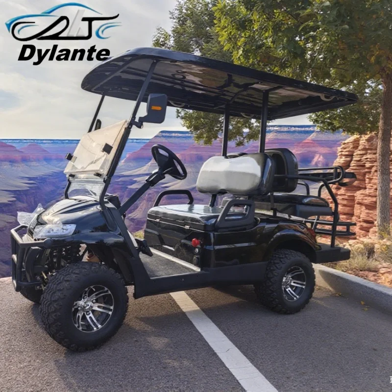 Wholesale Low Price Four Wheel Electric Golf Cart,High Quality New Design, 2/4/6 Seater Golf cart, 48V/60V/72V,Factory Price