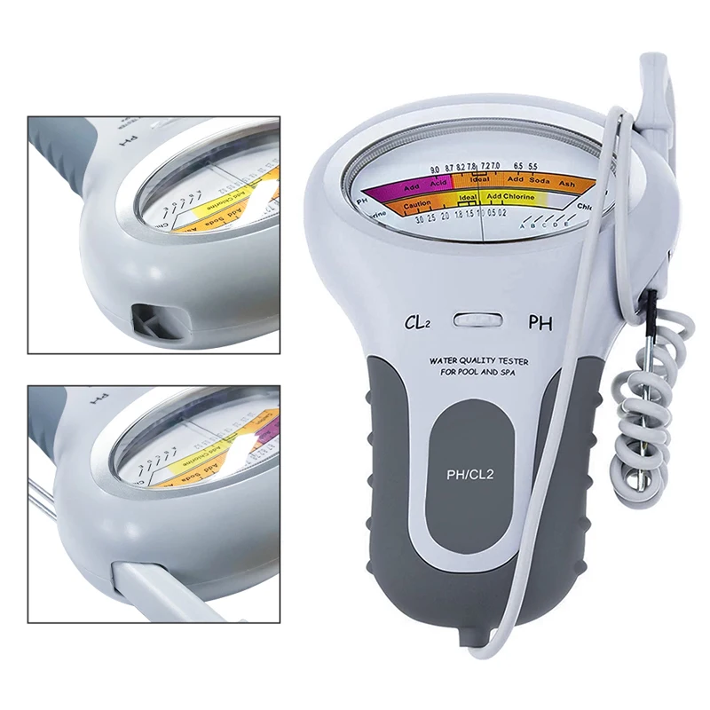 Water Residual Chlorine CL2 and PH Tester for Swiming Pool Drinking Water Plant Water Treatment Industries