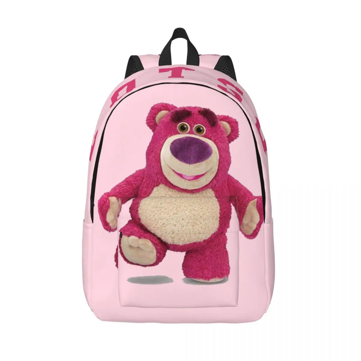 Fashionable Cute Bear Storage Bag For School Large Capacity Disney Toy Story Lotso For Men Women Storage Bag Gift