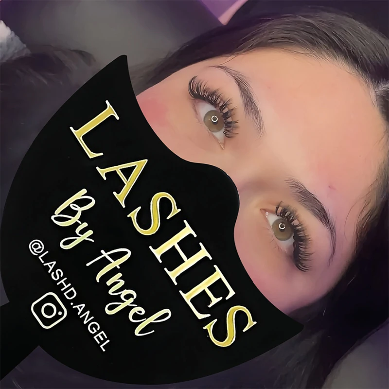 Adereço para técnico de cílios, mídia social, rosto, foto, adereços, extensão de cílios, portátil, personalizado, salão de beleza, ferramentas de exibição