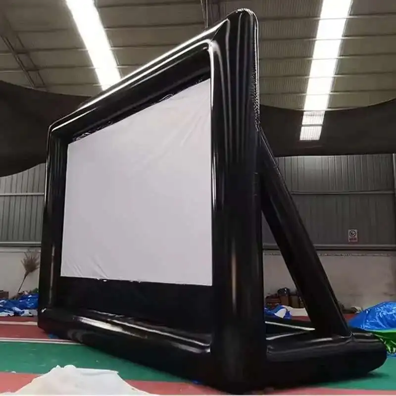 Airtight Iatable Cinema Projector Outdoor Pvc Screen Cheap Drive-In Movie Theaters For Watching Tv Soccer Game